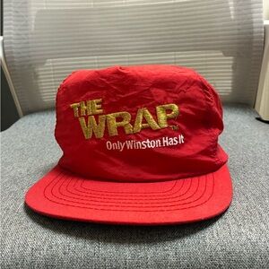 The Wrap Red Cap Winston tobacco